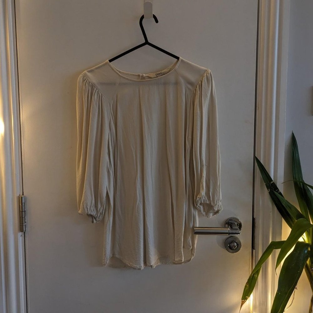 Women's Cream Blouse